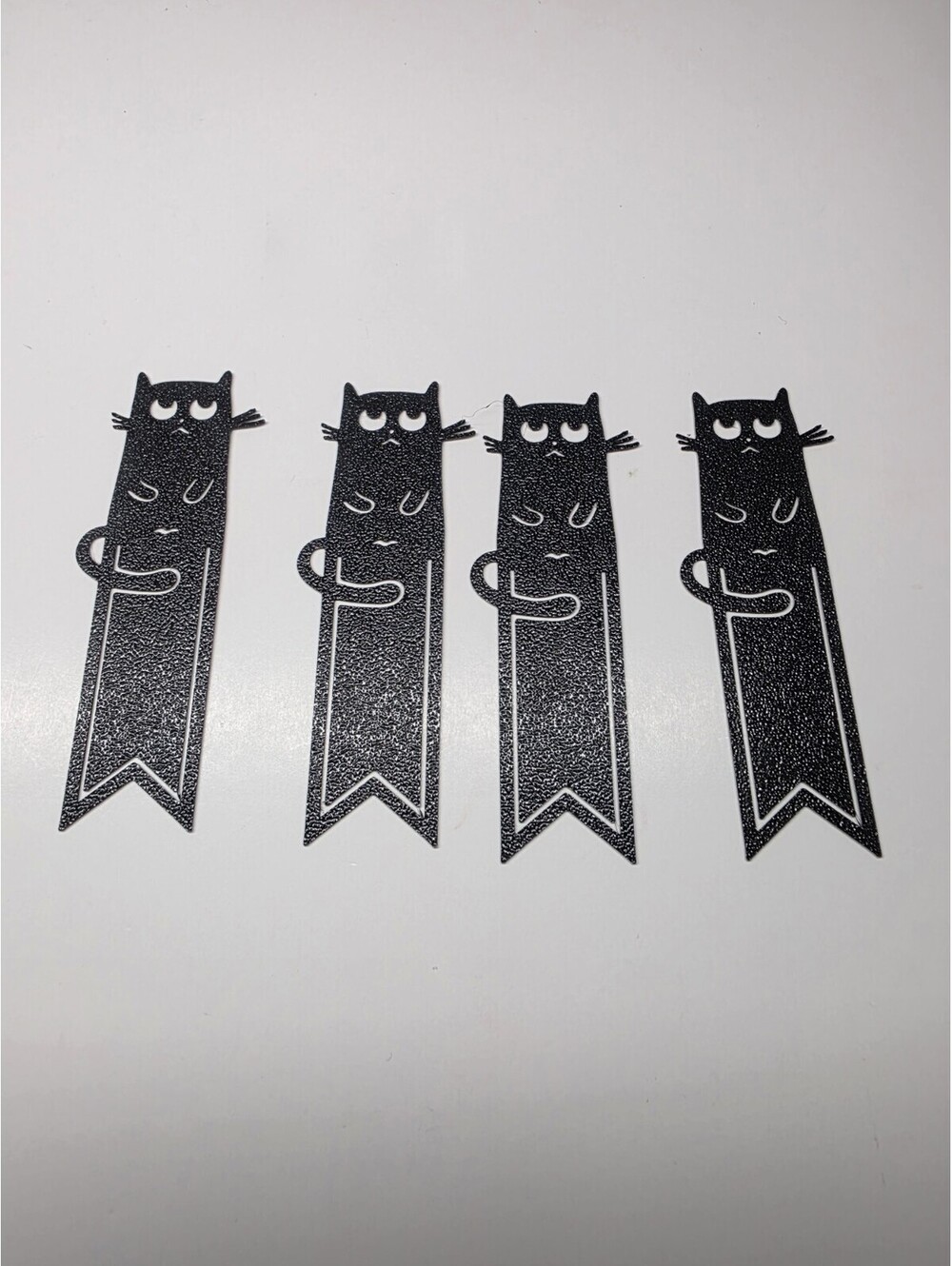 Practical Reliable High-Quality Fun 4-Pack 3d Printed Cat Bookmark Clips